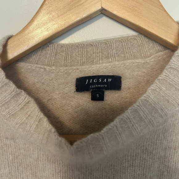 Red and Tan Women's Sweater - Picture 3 of 4